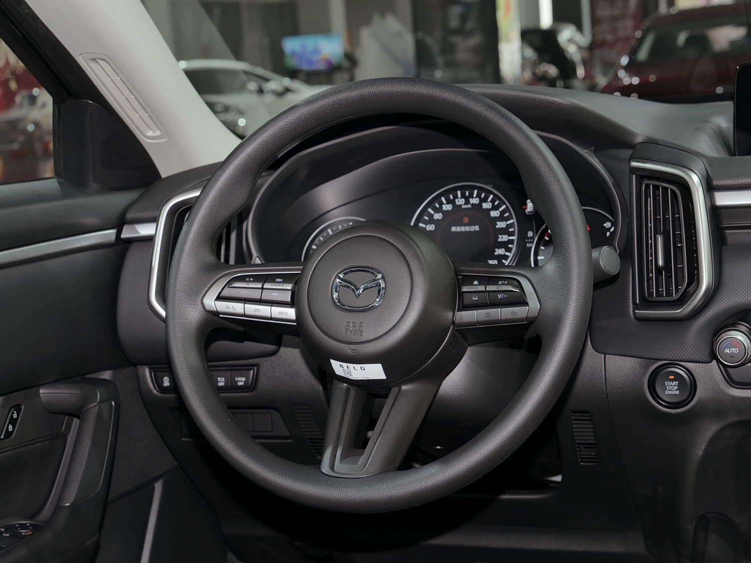 2024 Mazda CX-50 — steering wheel and instruments